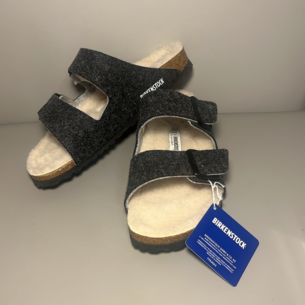 Birkenstock Arizona Sandals with Wool